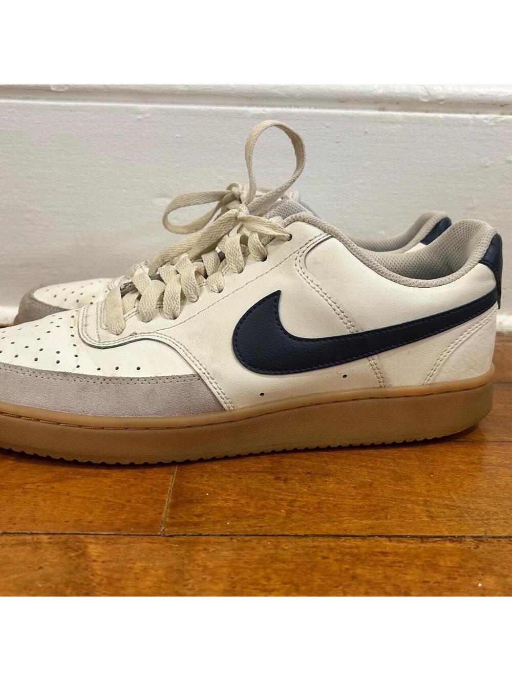 Men’s Nike Court Vision Low Navy Sneaker Size 9